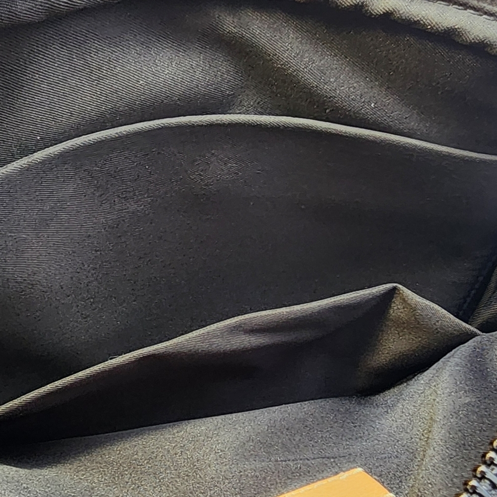 Fossil Men's Sport Buffalo Hide leather courier/messenger bag color Black NWOT - Picture 15 of 17